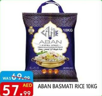 United Hypermarket ABAN BASMATI RICE 10KG offer