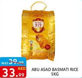 United Hypermarket ABU ASAD BASMATI RICE 5KG offer