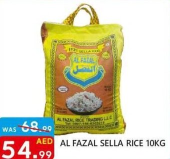 United Hypermarket AL FAZAL SELLA RICE 10KG offer