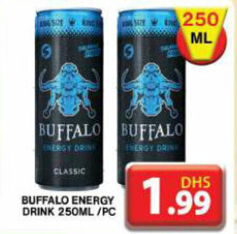 Grand Hyper Market BUFFALO ENERGY DRINK 250ML/PC offer