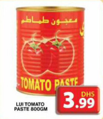 Grand Hyper Market LUI TOMATO PASTE 800GM offer