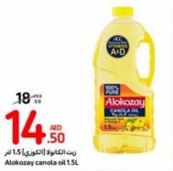 Carrefour Alokozay canola oil 1.5L offer