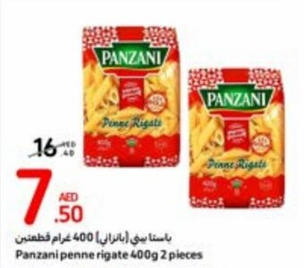 Carrefour Panzani penne rigate 400g 2 pieces offer