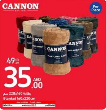 Carrefour Blanket 160x220cm offer