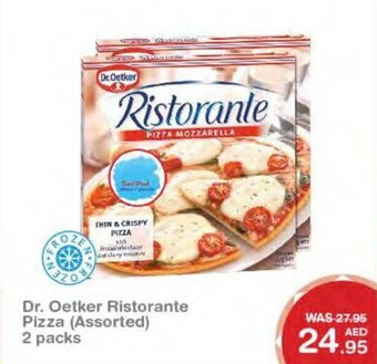 Choithrams Dr. Oetker Ristorante Pizza (Assorted) 2 packs offer