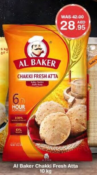 Choithrams Al Baker Chakki Fresh Atta 10 kg offer