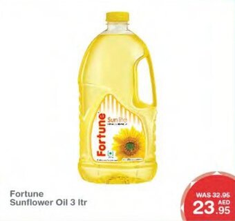 Choithrams Fortune Sunflower Oil 3 ltr offer