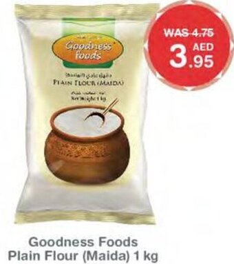 Choithrams Goodness Foods Plain Flour (Maida) 1 kg offer