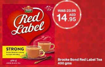 Choithrams Brooke Bond Red Label Tea 400 gms offer