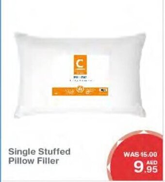 Choithrams Single Stuffed Pillow Filler offer