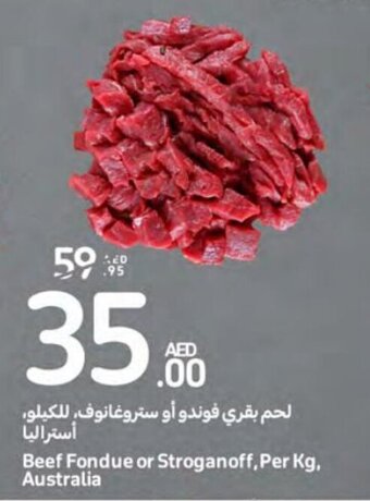 Carrefour Beef Fondue or Stroganoff, Per Kg, Australia offer