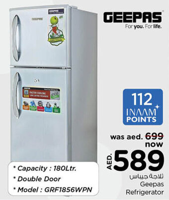 Nesto Geepas Refrigerator offer