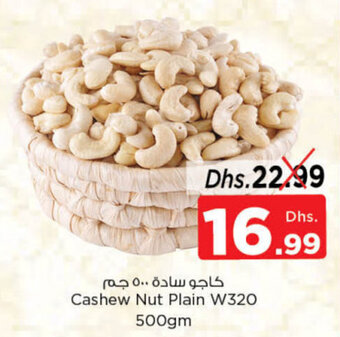 Nesto Cashew Nut Plain W320 500gm offer