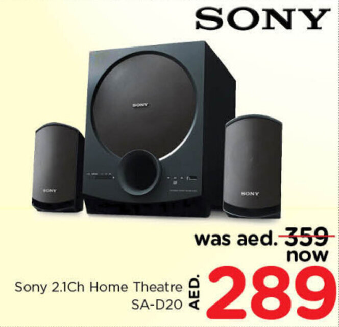 Nesto Sony 2.1Ch Home Theatre SA-D20 offer