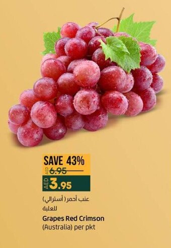 Lulu Hypermarket Grapes Red Crimson offer