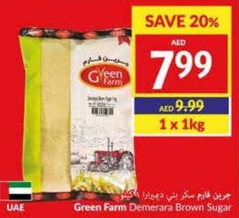 Viva Green Farm Demerara Brown Sugar 1kg offer
