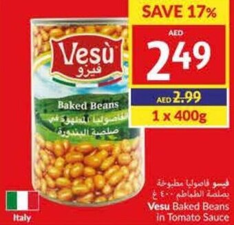 Viva Vesu Baked Beans in Tomato Sauce 400g offer