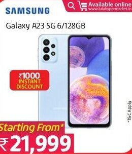 Lulu Hypermarket SAMSUNG Galaxy A23 5G 6/128GB offer