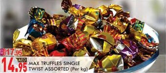 KM Trading MAX TRUFFLES SINGLE TWIST ASSORTED offer