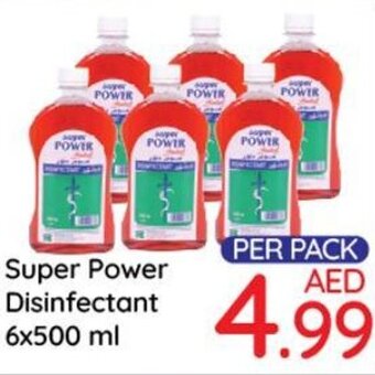 Day To Day Super Power Disinfectant 6x500 ml offer