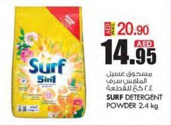KM Trading SURF DETERGENT POWDER 2.4 kg offer