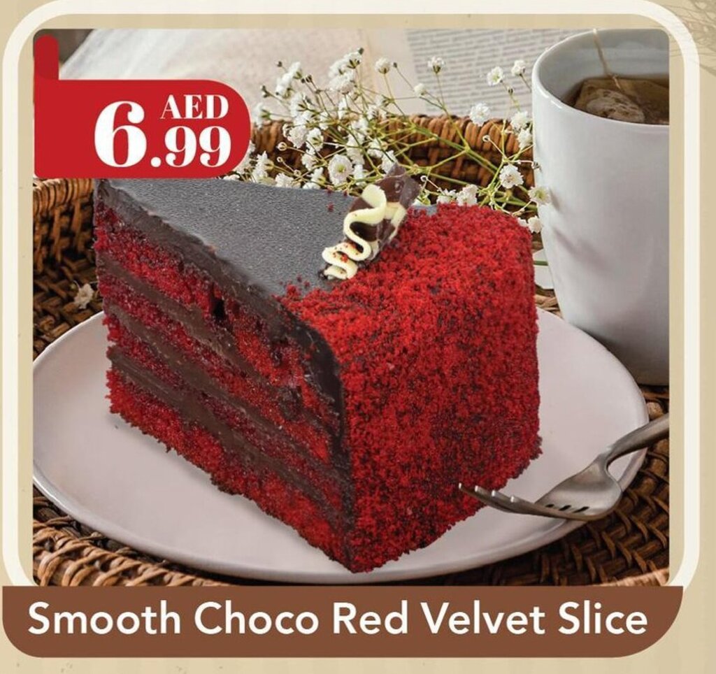 West Zone Supermarket Smooth Choco Red Velvet Slice offer