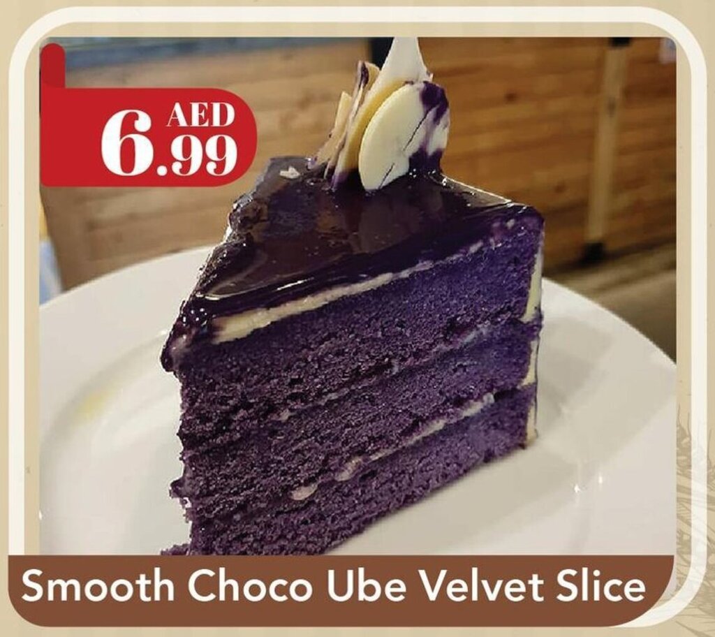 West Zone Supermarket Smooth Choco Ube Velvet Slice offer