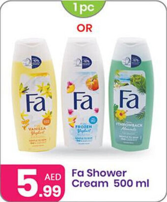 Al Nahda Gift Center Fa Shower Cream 500 mL offer