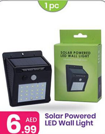 Al Nahda Gift Center Solar Powered LED Wall Light offer