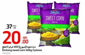 Carrefour Emborg sweet corn 450g offer