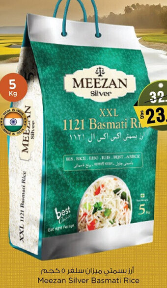 Nesto Meezan Silver Basmati Rice 5kg offer