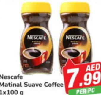 Day To Day Nescafe Matinal Suave Coffee 1x100 g offer