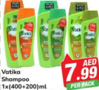 Day To Day Vatika Shampoo 1x(400+200)ml offer