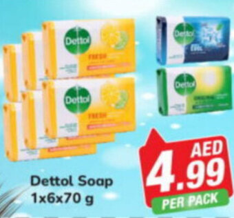 Day To Day Dettol Soap 1x6x70 g offer