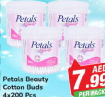 Day To Day Petals Beauty Cotton Buds 4x200 Pcs offer
