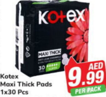 Day To Day Kotex Maxi Thick Pads 1x30 Pcs offer