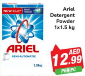 Day To Day Ariel Detergent Powder 1x1.5 kg offer