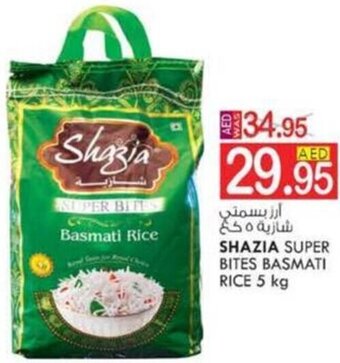 KM Trading SHAZIA SUPER BITES BASMATI RICE 5 kg offer