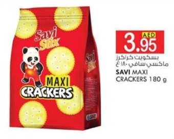 KM Trading SAVI MAXI CRACKERS 180 g offer