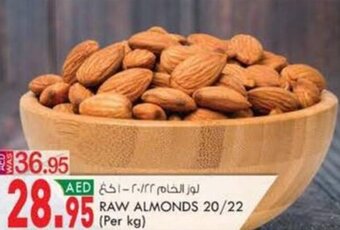 KM Trading RAW ALMONDS 20/22 offer