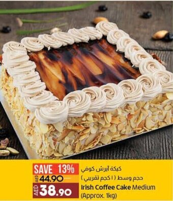 Lulu Hypermarket Irish Coffee Cake Medium offer