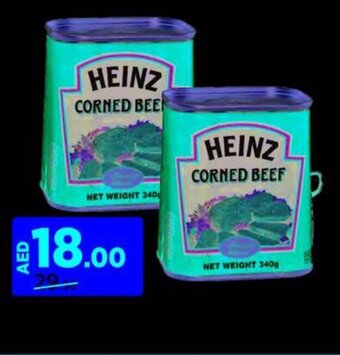 Aswaaq HEINZ CORNED BEEF 2 X 340G offer