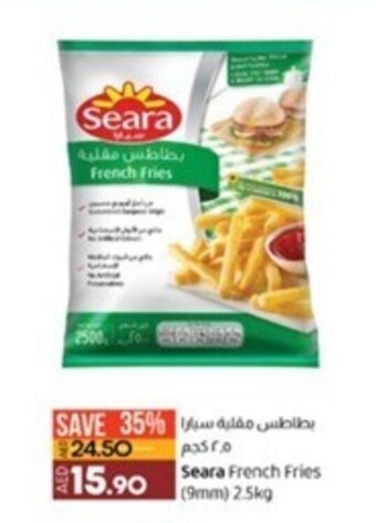 Lulu Hypermarket Seara French Fries (9mm) 2,5 kg offer