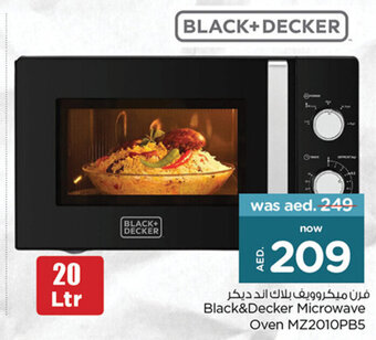 Nesto Black&Decker Microwave Oven MZ2010PB5 offer