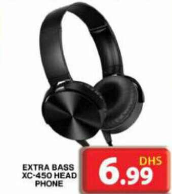 Grand Mall Sharjah EXTRA BASS XC-450 HEAD PHONE offer