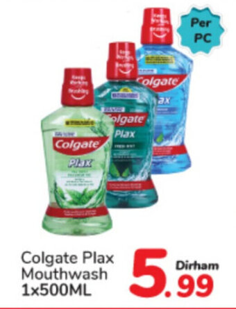 Day To Day Colgate Plax Mouthwash 1x500ML offer