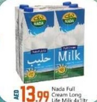 Bigmart Nada Full Cream Long Life Milk 4x1ltr offer