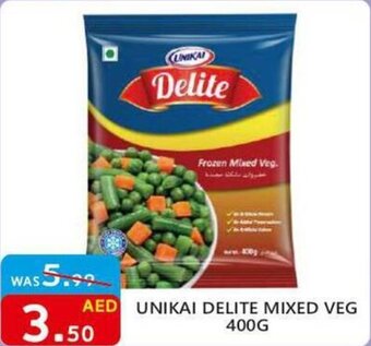 United Hypermarket UNIKAI DELITE MIXED VEG 400g1 offer