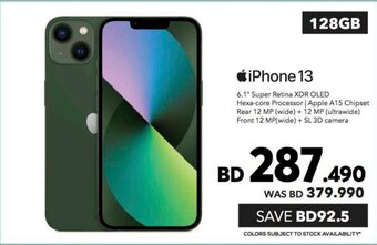 Sharaf DG iPhone 13 128GB offer
