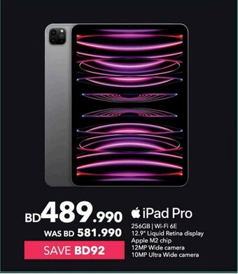 Sharaf DG iPad Pro offer